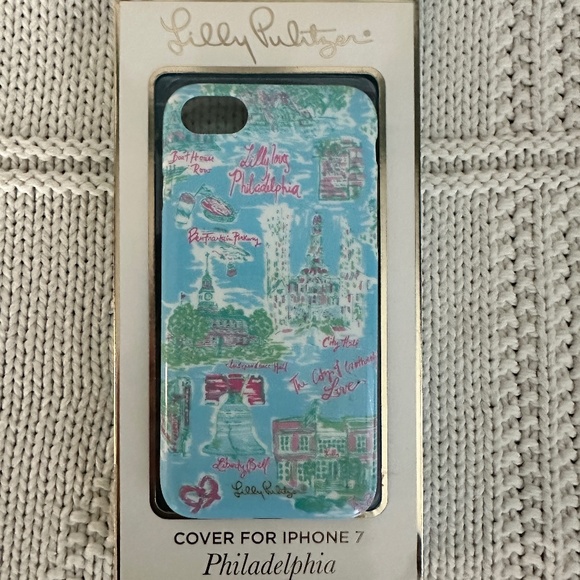 Lilly Pulitzer Philadelphia iPhone 7 Case - Picture 3 of 8